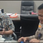 Ketua Satgas Dewan Pers Ngopi Sore dengan Kapolres Depok, Kamsul Hasan : Kawan Lama