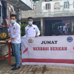 Polri Gandeng DPP LPPI Dalam Jum’at Berbagi Berkah Salurkan Bansos Kepada Warga