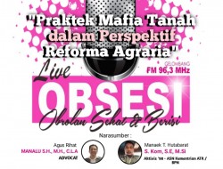 Manaek Hutabarat dalam  “Praktek Mafia Tanah dalam Perfektif Reforma Agraria”