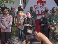 Puan Apresiasi TNI – Polri Gencarkan Vaksinasi, Sigit : Target 2 Juta Vaksin Sehari