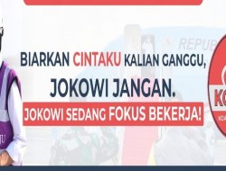 Tujuh Tahun Presiden Joko Widodo, Spanduk Dukungan Bertebaran: Jangan Ganggu Jokowi!