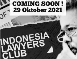 Indonesia Lawyers Club Tayang Lagi 29 Oktober 2021, Ini Kata Karni Ilyas
