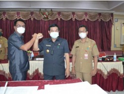 DPRD Bartim Sampaikan Keputusan Tentang Raperda Perubahan APBD TA 2021