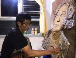 Lukis Rohana Kudus, Hantarkan Hendra Sardi ke Pameran Representasi #4: Pahlawan Nasional