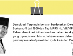 Demokrasi Terpimpin ; Sejarah Indonesia (1959–1965)