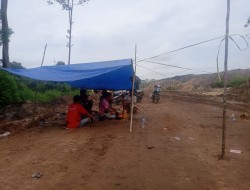 CV. MJM Ingkar Janji, Warga Desa Kandris Tutup Aktivitas Tambang