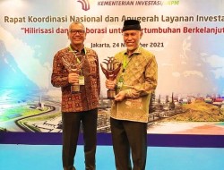 Wuihhh, Sumbar Peringkat Tiga Terbaik Pelayanan Investasi 2021, Mahyeldi : Kita Mesti Berbenah Lagi