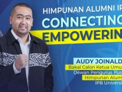 Wagub Sumbar Audy Joinaldi Incar Job Ketum Himpunan Alumni IPB