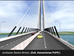 Pemprov Kepri Gesa Pembangunan Jembatan Batam-Bintan, Lahan Bebas Sudah 75 Persen