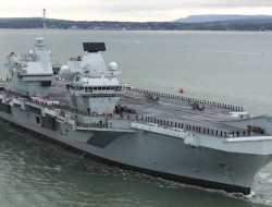 Ukraina Diambang Perang? Kapal Induk Militer Inggris Siaga Serang Rusia