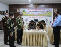 Pemerintah Kecamatan dan Desa Jalin MoU dengan Kejaksaan Negeri Barito Timur
