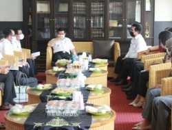 Kunjungan Perwakilan BPK RI Kalteng, Bupati Bartim Optimis Dapat WTP Berkualitas