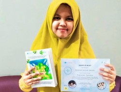 Rafifah Asylah Ashadi Raih Juara Osebi Menulis Cerpen Tingkat Nasional