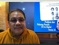Denny JA: Pencari Informasi Bergeser dari Buku ke Media Audio Visual