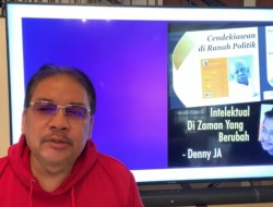 Denny JA: Sulit, Rumuskan Cendekiawan Ideal di Zaman yang Sudah Berubah