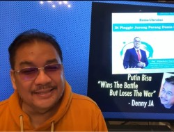 Denny JA: Rusia Akan Kalah Dalam Peperangan di Ukraina