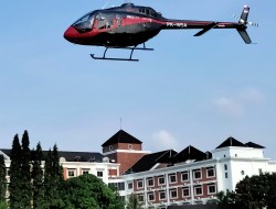 Fantasi Naik Heli dari Hotel Grand Mangku Putra Cilegon, Bally Saputra : Jadi Nilai Tambah bagi Tenant