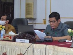 Bupati Bartim Sampaikan Pengajuan Raperda Pada Paripurna Tahun 2022