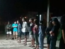 Satpol PP dan Polsek Berhasil Amankan Sejumlah Pelajar Sedang Pesta Miras