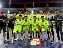Tim Futsal SMANLA B Juara I PPI CUP II, Mustafa Tanjung: Ini Awal Kebangkitan SMALA Kembali!