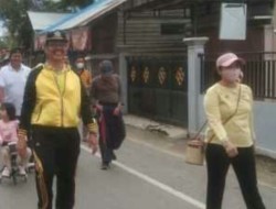 Ribuan Peserta HUT Partai Golkar ke 58, Golkar Selalu Didepan Untuk Masyarakat