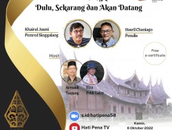 Satupena Diskusikan Literasi Minangkabau di Masa Dulu, Sekarang, dan Akan Datang
