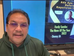 Denny JA: Negara Kuat dan Bersih Butuh Polisi yang Kuat dan Bersih Juga