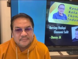 Denny JA: Krisis Ekonomi Sering Menjadi Ibu Kandung Krisis Politik