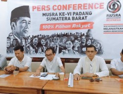 Batal Hadir, Jokowi Utus Tiga Menteri Hadiri Musra Nasional ke VI di Padang, Husni : 1600 Orang Bakal Hadir
