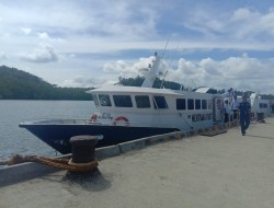 Pj. Bupati : Pasien Rujuk dan Produk UMKM Gratis Menggunakan Kapal Cepat Antar Pulau
