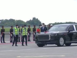 NAH, Ini dia Hongqi. Limusin Pakaian Presiden China Xi Jinping di Bali, Beratnya 3.150 Kg