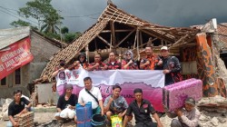 Peduli Gempa Cianjur, PAC Pemuda Pancasila Pasar Minggu Distribusikan Bantuan