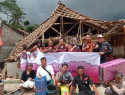 Peduli Gempa Cianjur, PAC Pemuda Pancasila Pasar Minggu Distribusikan Bantuan