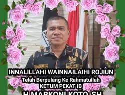 Tokoh Ormas Markoni Koto Meninggal Dunia, Kita Kehilangan Sosok Pejuang Demokrasi Pemberani