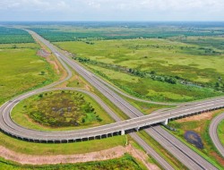 TOL BANGKINANG – PANGKALAN SELESAI DIBANGUN TAHUN INl BERSAMA EMPAT RUAS TOL LAINNYA