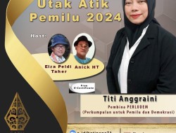 Satupena Hadirkan Titi Anggraini dalam Diskusi Berbagai Masalah Pemilu 2024