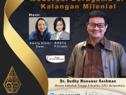 SATUPENA Hadirkan Budhy Munawar Rachman dalam Diskusi Moderasi Beragama di Kalangan Milenial