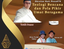 SATUPENA Diskusikan Teologi Bencana dan Pola Pikir Umat Beragama