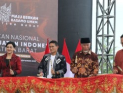 Sandiaga Uno Launching  World Islamic Entrepreneur  Summit (WIES) 2023 di Sumatera Barat