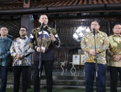 Terima Ketum Partai Golkar di Cikeas, AHY: Kita Butuh Kerja Sama Antar Kekuatan Politik untuk Bangun Bangsa
