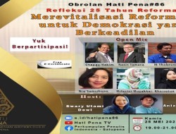 Diskusi SATUPENA Bahas Revitalisasi Reformasi untuk Demokrasi yang Berkeadilan