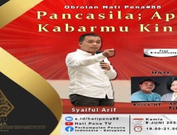 Perkumpulan Penulis SATUPENA Diskusikan Pancasila dengan Syaiful Arif Sebagai Narasumber Utamanya