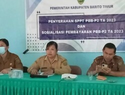 Realisasi Pendapatan Asli Daerah Bartim Sebesar Rp. 23,539 Miliar dari Target Rp. 200 Miliar