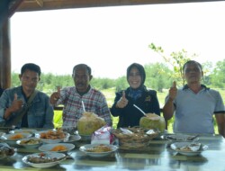 Rezka Oktoberia Bersilaturahmi dengan Para Tokoh Pariaman