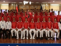 Ibnu Chuldun Turut Memberi Dukungan kepada Atlet Kemenkumham yang Dilepas ke Pornas Korpri di Jawa Tengah