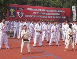 Ibnu Chuldun Gandeng Federasi Kempo, Yasonna H Laoly: Penting untuk Petugas Menyiapkan Diri dari Kemungkinan