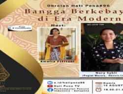 Perkumpulan Penulis SATUPENA Diskusikan Tentang Kebaya di Era Modern