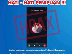 Modus Penipu Catut Nama Pj Bupati Banyumas dan Pj Ketua TP PKK