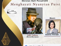 Perkumpulan Penulis SATUPENA Hadirkan Jodhi Yudono dalam  Diskusi Bertema Menghayati Nyanyian Puisi