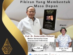 Perkumpulan Penulis SATUPENA Hadirkan Komaruddin Hidayat dalam Diskusi Buku Imajinasi Islam